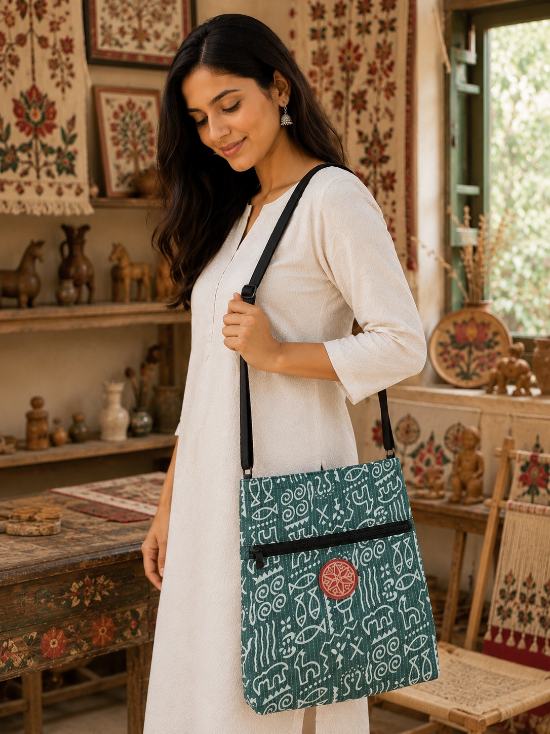Handmade Cotton Hand Bag